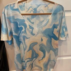 Short sleeve Italian summer top size XL